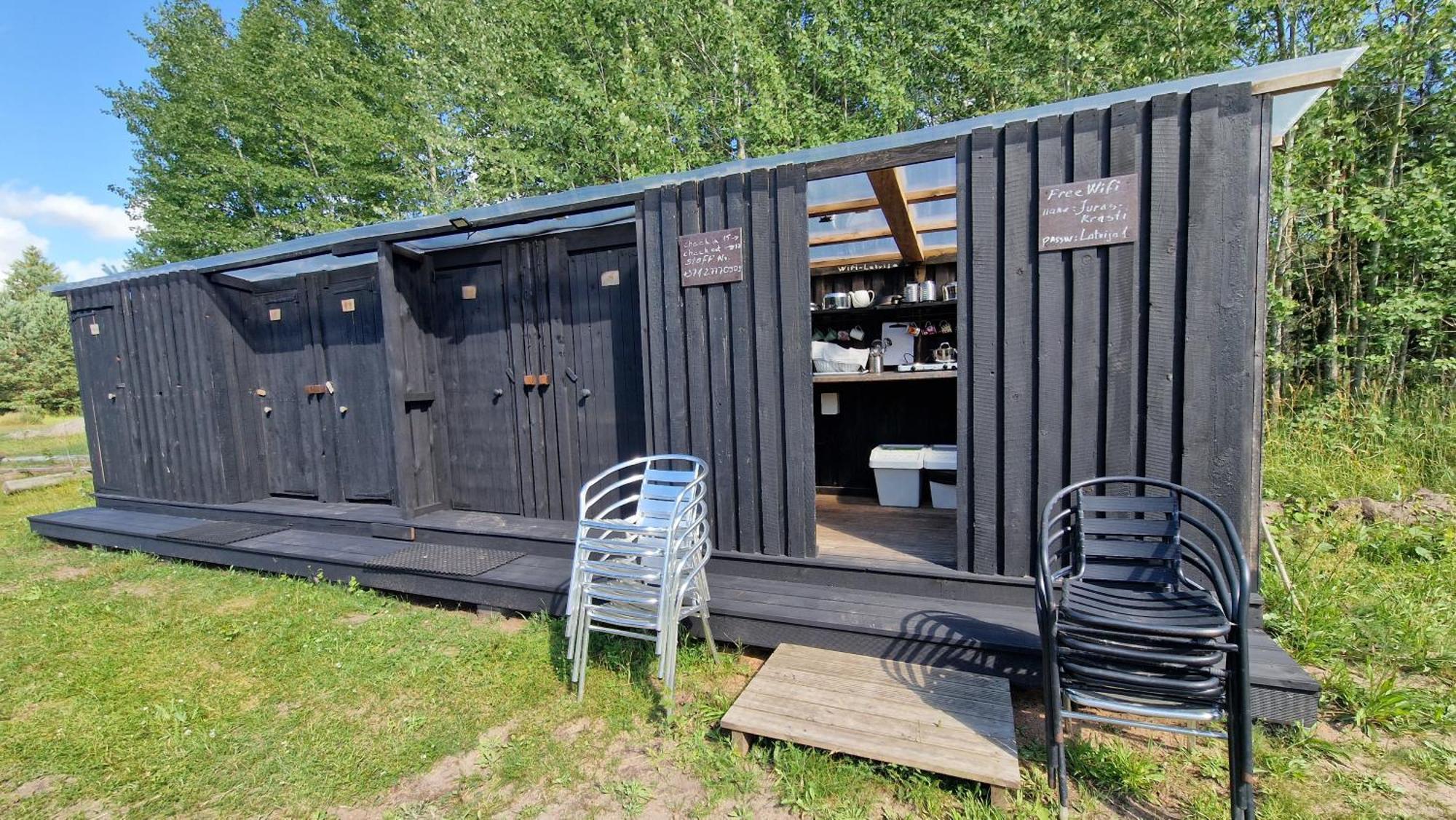 Sp Camping Spares Prieduli Nīca Eksteriør bilde